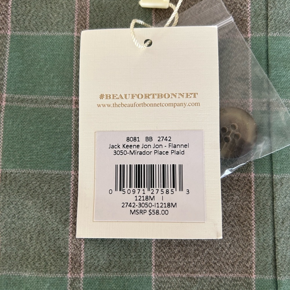 The Beaufort Bonnet Co. Jack Keene Jon Jon Mirador Place Plaid - Picture 5 of 10